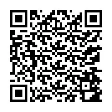 Kode QR untuk nomor Telepon +13174582588