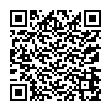 QR Code for Phone number +13174675088