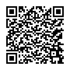 Código QR para número de teléfono +13174699479