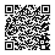 Kode QR untuk nomor Telepon +13174740589