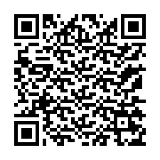 Código QR para número de telefone +13175275451