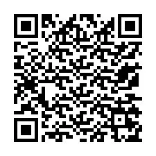 Código QR para número de teléfono +13175275487