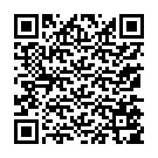 QR код за телефонен номер +13175505546