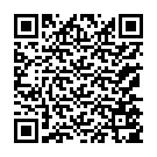 QR-Code für Telefonnummer +13175505571