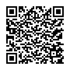 Código QR para número de teléfono +13175505589