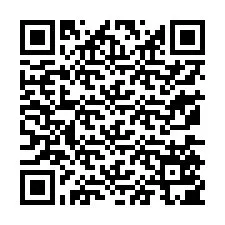 Kode QR untuk nomor Telepon +13175505602