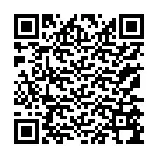 QR-koodi puhelinnumerolle +13175594071