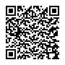 QR код за телефонен номер +13175594092