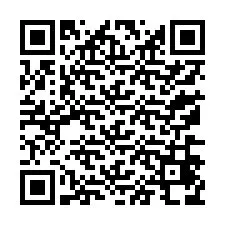 QR-koodi puhelinnumerolle +13176478058