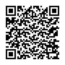 QR-code voor telefoonnummer +13176535643