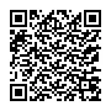 QR kód a telefonszámhoz +13177075014