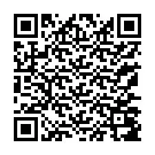 Codice QR per il numero di telefono +13177087360