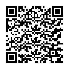 QR-code voor telefoonnummer +13177204030