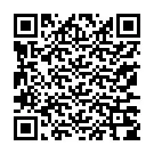 Kod QR dla numeru telefonu +13177204032