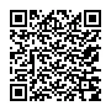 QR-code voor telefoonnummer +13177204037