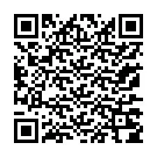電話番号のQRコード +13177204045