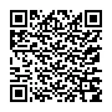 QR-Code für Telefonnummer +13177204048