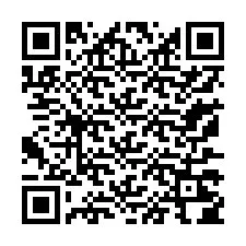 QR kód a telefonszámhoz +13177204055