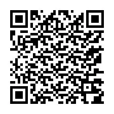 Codice QR per il numero di telefono +13177204056