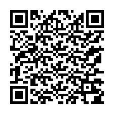 Código QR para número de telefone +13177204060