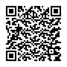 Kode QR untuk nomor Telepon +13177204074