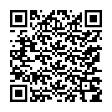 QR kód a telefonszámhoz +13177204076