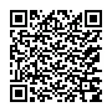 Kode QR untuk nomor Telepon +13177204079