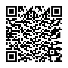 Codice QR per il numero di telefono +13177204083