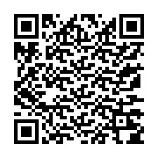 QR код за телефонен номер +13177204084