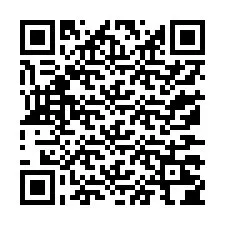 QR Code pour le numéro de téléphone +13177204088