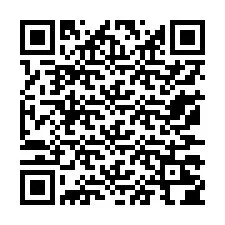 Codice QR per il numero di telefono +13177204097