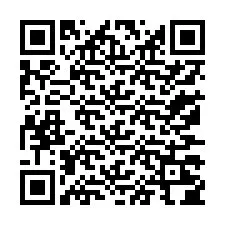 Codice QR per il numero di telefono +13177204099