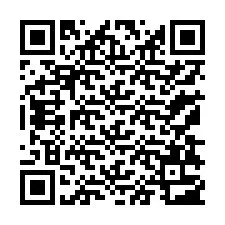 QR код за телефонен номер +13178303571