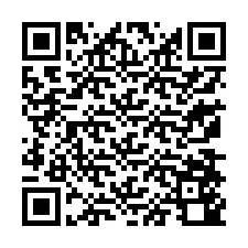 Kod QR dla numeru telefonu +13178540382