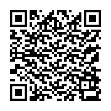 Código QR para número de teléfono +13178933360