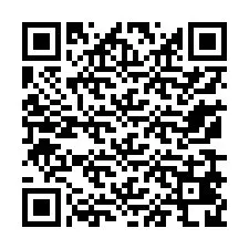 Kod QR dla numeru telefonu +13179428087