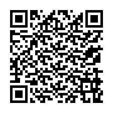 QR код за телефонен номер +13179969443