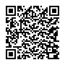 QR код за телефонен номер +13182000033