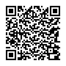 QR код за телефонен номер +13182000043