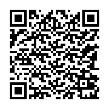 QR Code pour le numéro de téléphone +13182021089