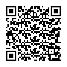 QR код за телефонен номер +13182173406