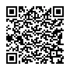 Código QR para número de teléfono +13182324186