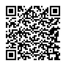QR-koodi puhelinnumerolle +13182399177