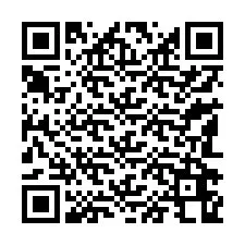 QR код за телефонен номер +13182668250