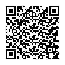 Código QR para número de teléfono +13182954149