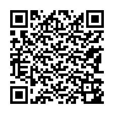 Código QR para número de teléfono +13183142223