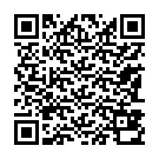 QR-koodi puhelinnumerolle +13183830467