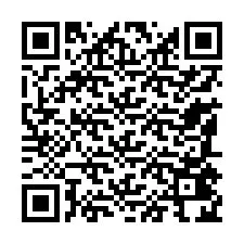 QR-code voor telefoonnummer +13185424347