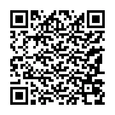 QR-code voor telefoonnummer +13187078570