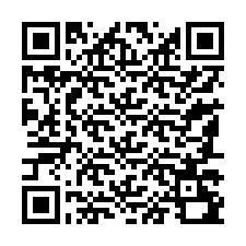 QR-code voor telefoonnummer +13187290580